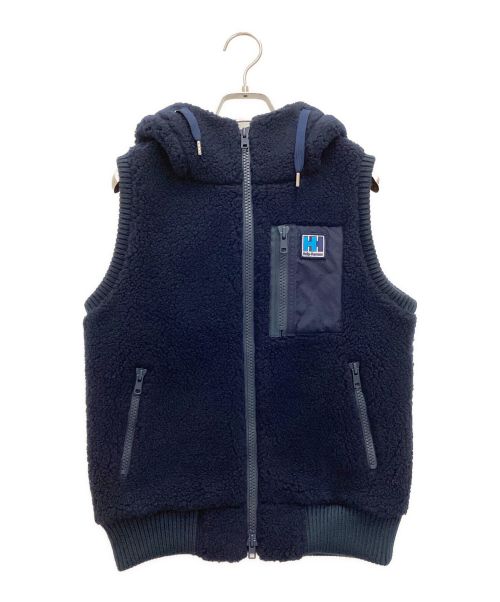 HELLY HANSEN（ヘリーハンセン）HELLY HANSEN (ヘリーハンセン) FIBERPILE THERMO VEST / ファイバーパイル サーモ ベスト ネイビー サイズ:Mの古着・服飾アイテム