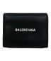 BALENCIAGA（バレンシアガ）の古着「2つ折り財布」｜ブラック