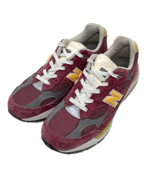 NEW BALANCE（ニューバランス）NEW BALANCE (ニューバランス) 992 Made in USA ワインレッド サイズ:27の古着・服飾アイテム