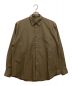 AURALEE（オーラリー）の古着「WASHED FINX TWILL BIG SHIRT / ウォッシュド フィンクス ツイル ビッグ シャツ」｜カーキ