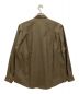 AURALEE (オーラリー) WASHED FINX TWILL BIG SHIRT / ウォッシュド フィンクス ツイル ビッグ シャツ カーキ サイズ:4 未使用品：20000円