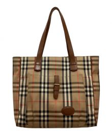 Burberry's（バーバリーズ）の古着「ノヴァチェックトートバッグ」｜ブラウン