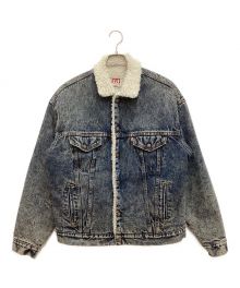 LEVI'S（リーバイス）の古着「ケミカルデニムボアジャケット　80s　USA製」｜インディゴ