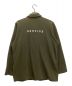 FreshService (フレッシュサービス) LOOPWHEELER (ループウィラー) Coach Jacket/ コーチジャケット　スウェット　バックロゴ オリーブ サイズ:M：13000円