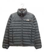 THE NORTH FACEザ ノース フェイス）の古着「550フィルパワーダウンジャケット　ホログラムタグ　並行品」｜グレー