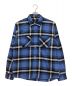 stussy（ステューシー）の古着「CLASSIC BAILEY PLAID LS SHIRT / クラシック ベイリー プレイド ロングスリーブ シャツ」｜ブルー