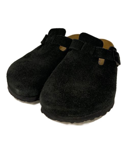 BIRKENSTOCK（ビルケンシュトック）BIRKENSTOCK (ビルケンシュトック) ボストンスウェードシューズ ブラック サイズ:26cmの古着・服飾アイテム