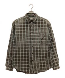 GAP（ギャップ）の古着「90Sチェックネルシャツ　インドコットン　OLD GAP　白タグ　良配色」｜グレー