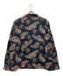 KITH (キス) L/S Thompson Printed Camp Collar Silk Cotton Shirt / ロングスリーブ トンプソン プリント キャンプ カラー シルク コットン シャツ ネイビー サイズ:XL：10000円