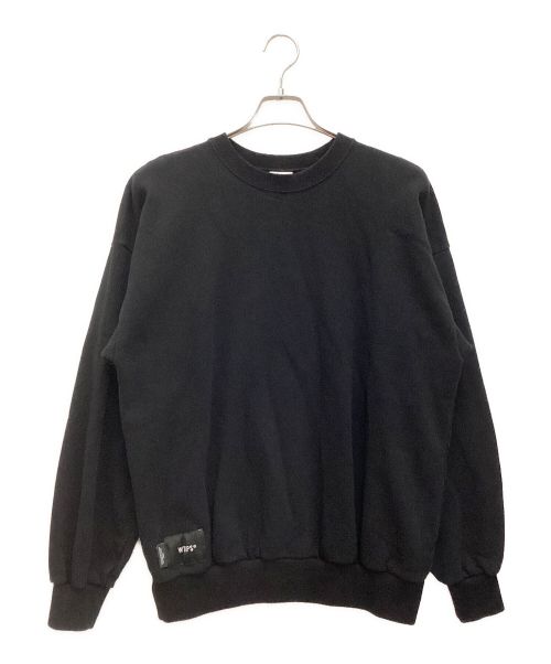 WTAPS（ダブルタップス）WTAPS (ダブルタップス) Fortless Sneak Crew Sweat / フォートレス スニーク クルー スウェット ブラック サイズ:X02の古着・服飾アイテム