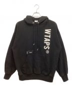 WTAPSダブルタップス）の古着「SIGN HOODY / サインフーディー」｜ブラック