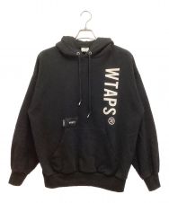 WTAPS (ダブルタップス) SIGN HOODY / サインフーディー ブラック サイズ:X02