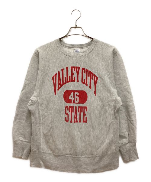 Champion（チャンピオン）Champion (チャンピオン) 80S 3連スウェット　トリコタグ 　Valley City State　USA製 グレー サイズ:MEDIUMの古着・服飾アイテム