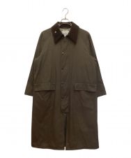 Barbour (バブアー) オーバーサイズ BURGHLEY COAT 2 バーレーコート 2 JOURNAL STANDARD別注 オリーブ サイズ:36