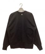 KAPTAIN SUNSHINEキャプテンサンシャイン）の古着「Stretch Sweat Pullover / ストレッチ スウェット プルオーバー」｜ブラック