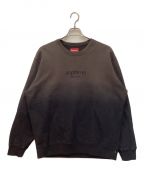 SUPREMEシュプリーム）の古着「DIPPED CREWNECK」｜ブラウン