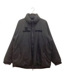 HOUSTON（ヒューストン）の古着「PARKA EXTREME COLD WEATHER / パーカー エクストリーム コールド ウェザー」｜ブラック