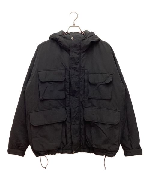 MR.OLIVE（ミスターオリーブ）MR.OLIVE WATER PROOF GROSGRAIN CLOTH ACTIVITY DOWN JACKET / ウォータープルーフ グログラン クロス アクティビティ ダウンジャケット ブラック サイズ:LARGEの古着・服飾アイテム