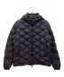 MONCLER（モンクレール）の古着「MORANDIERES / モランデレス ダウンジャケット キルティング フーディー」｜ネイビー