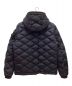 MONCLER (モンクレール) MORANDIERES / モランデレス ダウンジャケット キルティング フーディー ネイビー サイズ:4：60000円