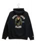 Aape BY A BATHING APE (エーエイプ バイ アベイシングエイプ) AAPE THEME HOODIE / AAPE テーマ フーディー　プルオーバーパーカー　ワッペン ブラック サイズ:L：7000円