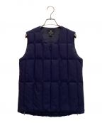 Snow peakスノーピーク）の古着「Conceal Down Vest / コンシール ダウンベスト」｜ネイビー