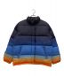 SUPREME（シュプリーム）の古着「Gradient Puffy Jacket/グラデーション パフィー ジャケット」｜ブルー×オレンジ