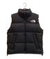 THE NORTH FACE（ザ ノース フェイス）の古着「NUPTSE VEST / ヌプシ ベスト」｜ブラック