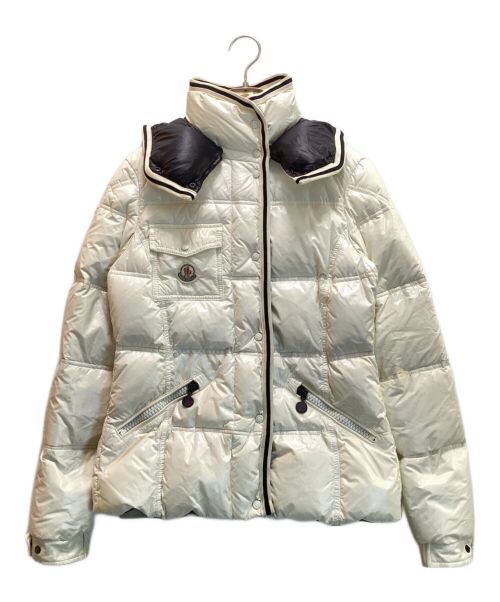 MONCLER（モンクレール）MONCLER (モンクレール) クインシーダウンジャケット QUINCY ホワイト サイズ:2の古着・服飾アイテム