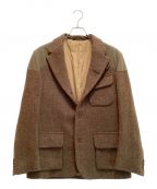 Harris Tweed×NIGEL CABOURNハリスツイード×ナイジェルケーボン）の古着「CLASSIC MALLORY JACKET / クラシック マロリー ジャケット　ハリスツイード」｜ブラウン