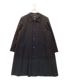 tricot COMME des GARCONS（トリココムデギャルソン）の古着「ステンカラーコート」｜ブラック