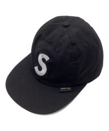 SUPREME（シュプリーム）の古着「Cordura S Logo 6-Panel / コーデュラ S ロゴ 6パネル キャップ」｜ブラック