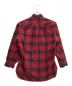 PENDLETON (ペンドルトン) オンブレチェックシャツ　ウール　50s レッド サイズ:S：10000円