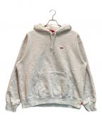 SUPREMEシュプリーム）の古着「Small Box Logo Hooded Sweatshit / スモール ボックスロゴ フーデッド スウェットシャツ」｜グレー