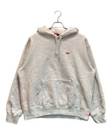 SUPREME（シュプリーム）の古着「Small Box Logo Hooded Sweatshit / スモール ボックスロゴ フーデッド スウェットシャツ」｜グレー