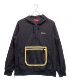 SUPREMEシュプリーム）の古着「Mesh Pocket Pullover / メッシュ ポケット プルオーバー アノラックパーカー」｜ブラック