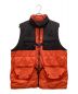 X-LARGE（エクストララージ）の古着「NYLON VEST / ナイロンベスト」｜オレンジ