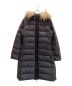 MONCLER（モンクレール）の古着「ダウンコート　NANTESFUR」｜ブラック