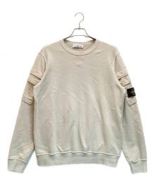 STONE ISLAND（ストーンアイランド）の古着「CREW NECK SWEAT / クルーネック スウェット」｜アイボリー