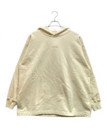 Acne studios（アクネ ストゥディオス）の古着「ロゴフーディー　プルオーバーパーカー」｜イエロー