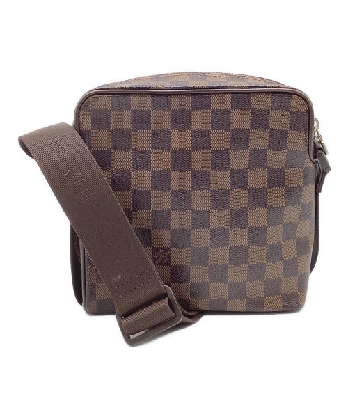 LOUIS VUITTON（ルイ ヴィトン）LOUIS VUITTON (ルイ ヴィトン) ショルダーバッグ　ダミエ　オラフPM ブラウンの古着・服飾アイテム