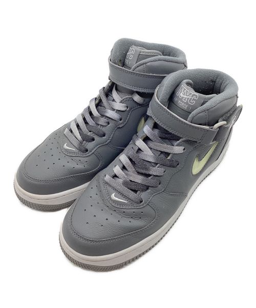 NIKE（ナイキ）NIKE (ナイキ) AIR FORCE 1 MID QS /  エアフォース 1 ミッド クイックストライク グレー サイズ:24.5の古着・服飾アイテム