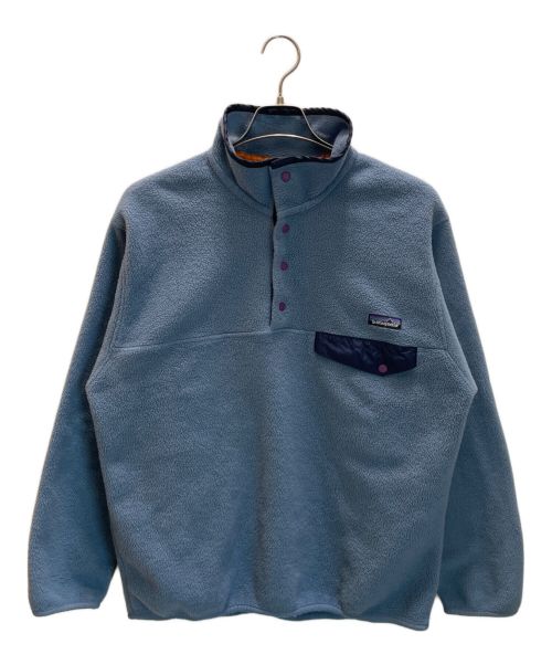 Patagonia（パタゴニア）Patagonia (パタゴニア) シンチラスナップT プルオーバー　00年 メキシコ製  スカイブルー サイズ:SIZE Mの古着・服飾アイテム