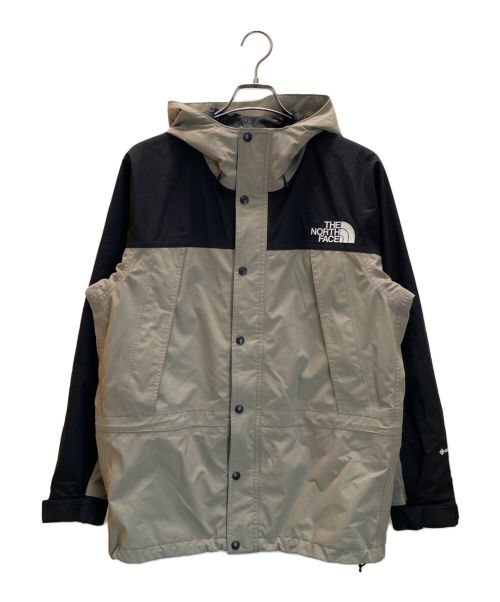 THE NORTH FACE（ザ ノース フェイス）THE NORTH FACE (ザ ノース フェイス) マウンテンライトジャケット ブラック×ベージュ サイズ:SIZE Lの古着・服飾アイテム