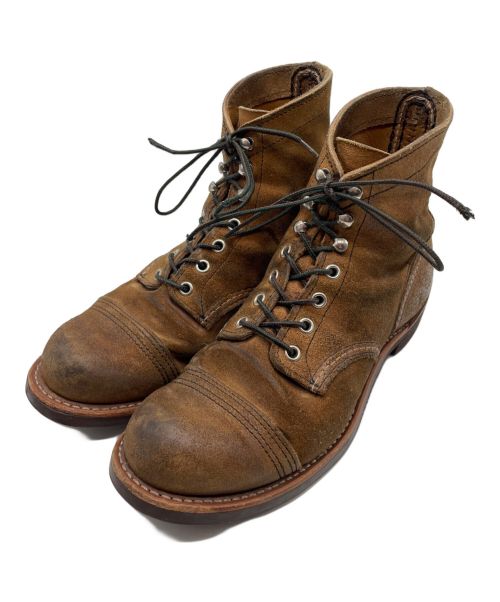 RED WING（レッドウィング）RED WING (レッドウィング) アイアンレンジャー ホーソーン ミュールスキナー ブラウン サイズ:SIZE 7の古着・服飾アイテム