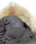 中古・古着 CANADA GOOSE (カナダグース) Rossclair Parka / ロスクレア パーカー ダウンコート ブラック サイズ:XS：40000円