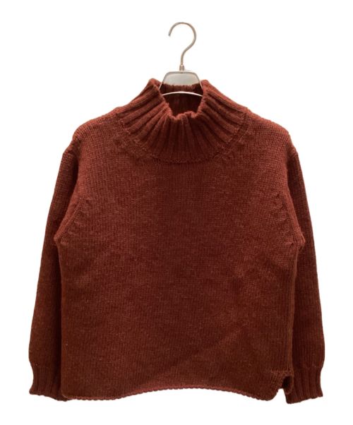 MHL（エムエイチエル）MHL (エムエイチエル) BRITISH WOOL セーター ブリティッシュウール ブラウン サイズ:SIZE 2の古着・服飾アイテム