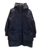 aranアラン）の古着「HOODED COAT」｜ネイビー