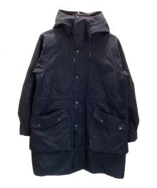 aran（アラン）の古着「HOODED COAT」｜ネイビー