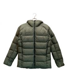 MAMMUT（マムート）の古着「Meron IN Hooded Jacket AF / メロン インサレーション フーデッド ダウンジャケット」｜オリーブ